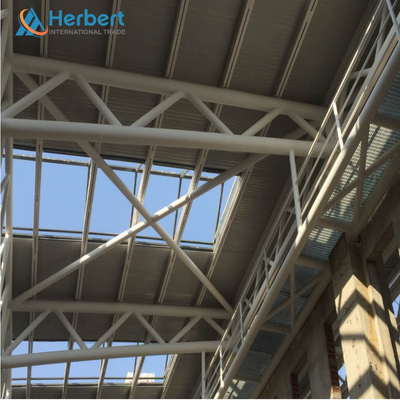 S355JR galvaniseerde Gelaste Vierkante het Dakbundel 0.8mm van de Staalbundel