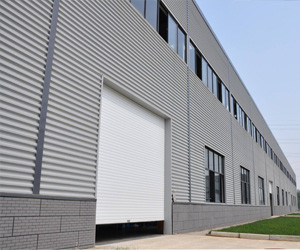 Q355B het Pakhuis die van de staalstructuur 50mm het Pakhuislassen bouwen van het Dak Vlak Dak
