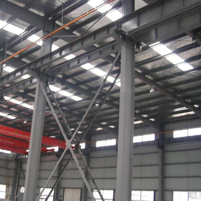 Groot Lang de Structuurinstallatie Geprefabriceerd Ontwerp van het Spanwijdteq235 Staal