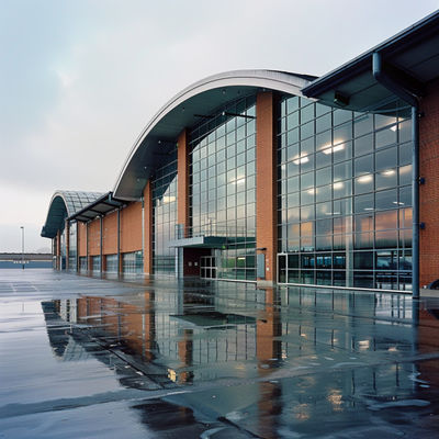 Elegante en innovatieve ruimtelijke structuur voor bibliotheken en tentoonstellingszalen