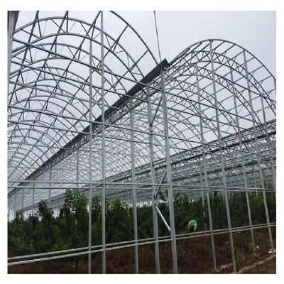 Grey EPS Q235 Steel Space Frame with 15-21 Days Delivery for Indoor Water Theme Park