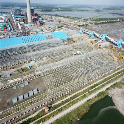 Ruimte de Kadersstructuur die van het stabiliteitsq235 Staal 100300m voor Steenkoolopslag bouwen