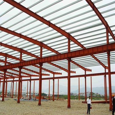 Q235B enige van het het Ponsen Poortstaal van het Baai Poortkader de Structuurcad voor Hall Shed