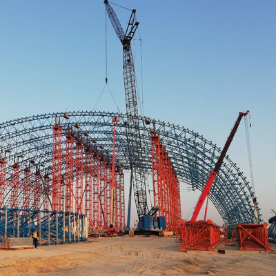 Geprefabriceerde SGS Lichte de Bouw van het Staalkader Structuur S235JR voor Steenkoolloods