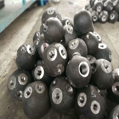 Q355 Kogelgewricht Ruimtekader 50mm 0.8mm de Knoop van het Dakstaal voor het Dak van het Metaalkader