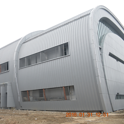 Q235 EPS van het het Kaderprofiel van de AluminiumGordijngevel Lichte Gordijngevel 50mm