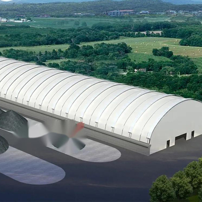 Q235 de Structuur die van het Spanningsmembraan Waterdichte het Dak van Pu bouwen 0.6mm