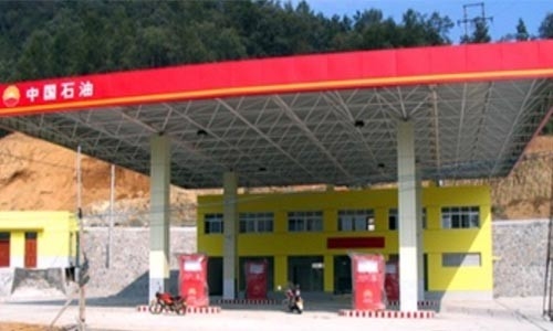 Anticorrosieve S355JR-Bouw 100300m die van de Benzinestationluifel lassen