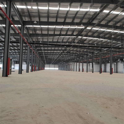 Q355B gebogen Structuur 120mm van het Pakhuisdak Lassende Bestand Wind