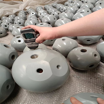 Q235 de Aangepaste Schakelaar van de het Kaderknoop van Tuball Ruimte voor Kegel Hoofdproductie