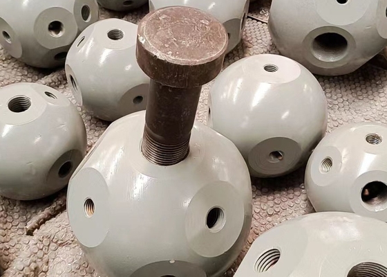 Q355 Hete Onderdompeling die van het de Bal de Ruimtekader van de Netbout Duurzaamheid van het de Ballassen galvaniseren