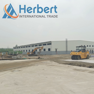 Q235 het Prefab Lichte van het het Pakhuisdak van de Staalstructuur Wit van de de Bundelfabriek