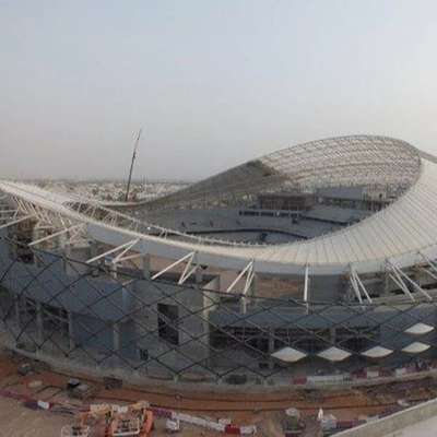 Van het de Grote Spanwijdtestadion van GB Q345 het Staalstructuur 50mm Dak met Sterke Duurzaamheid
