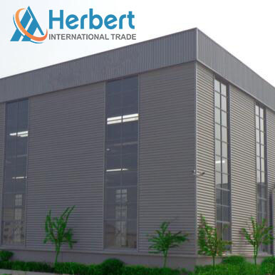 Q235B prefab het Dakstructuur die van het Staalpakhuis Rockwool bouwen