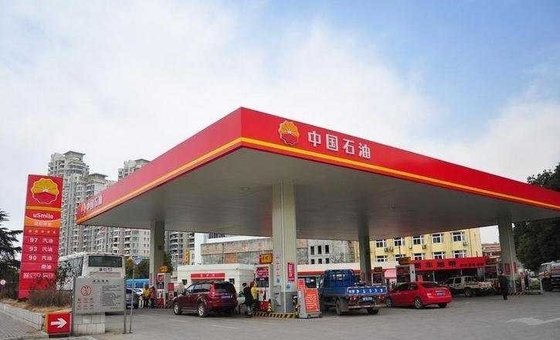 EPS Geleide Luifel van het Dak past de Kleine Benzinestation 30m Enig Laagnet retroactief aan