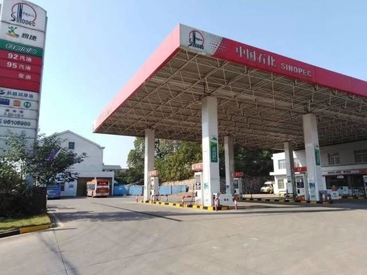 Q345 Luifel 100m Rechthoek 300m van de Brandstofpomp van de Benzinestationluifel