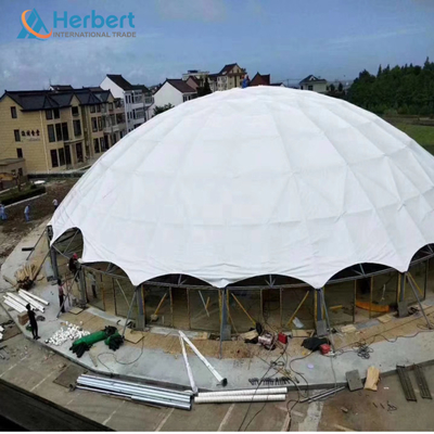 Van het de Spanningsmembraan van ETFE PTFE Structuur 50mm de Banketbakkerschocolade van de Dakvoorgevel
