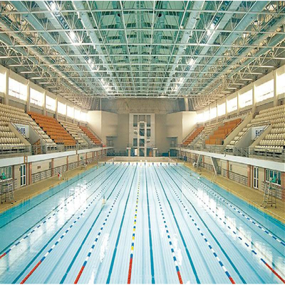 S355JR EPS van het de Structuurontwerp van het voetbalstadion Dak die voor Basketbalgymnastiek buigen