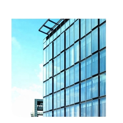 Q235 Geweven Mesh Decorative Curtain Wall 50mm voor Hoge Stijgingsgebouwen