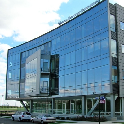 De Gordijngevel Buitenverglazing 120mm van het Rockwoolaluminium de Uitdrijving van de Aluminiumlegering