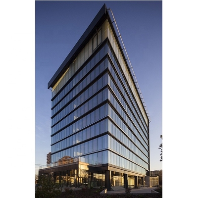 Q235 Geweven Mesh Decorative Curtain Wall 50mm voor Hoge Stijgingsgebouwen
