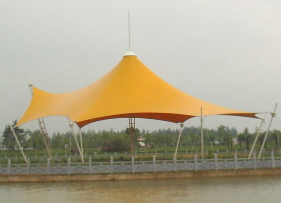Q355B de Structuurbouw 120mm van het spanningsmembraan 0.6mm Dak