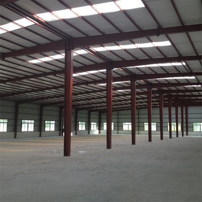 Prefabricated Light Steel Structure Fabrieksprijs Peru Projecten Warehouse Fabriek Gebouw Tolstation Q235 Q345