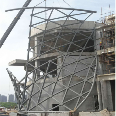 Mooie exterieur lichtgewicht metalen spanten voor bouwconstructies