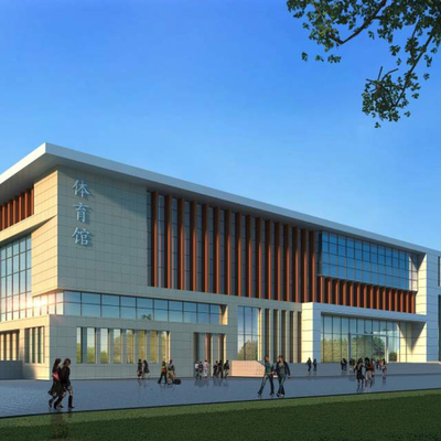 De Structuurgymnasium Geprefabriceerd Ontwerp van het grote Spanwijdtestaal
