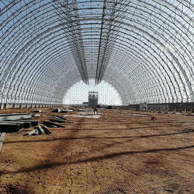 Grote Spanwijdte Geprefabriceerd Ontwerp voor Structuur van het Staal de Ruimtekader