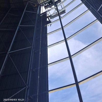 Q235 Licht stalen frame geprefabriceerd voor schuurconstructie