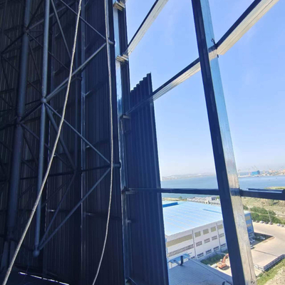 Q235 Licht stalen frame geprefabriceerd voor schuurconstructie