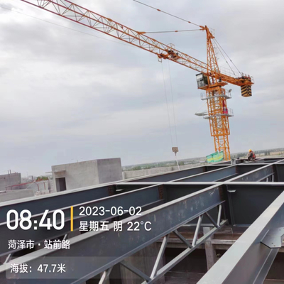 Q235 Geprefabriceerde stalen ruimteframeconstructie Clinker Silo Building