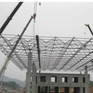 Tankstation geprefabriceerd licht stalen frame voor constructie bouwconstructie