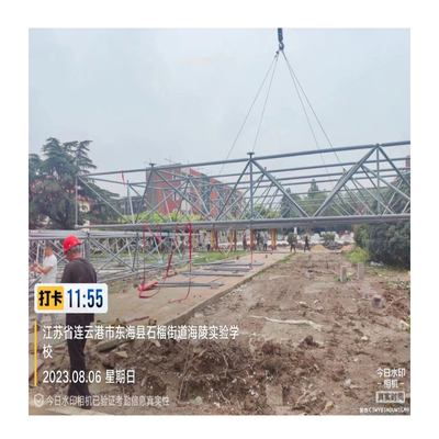 Stalen constructie Stalen ruimteframe Knooppunt met Q345(S355JR) of Q235(S235JR) staal