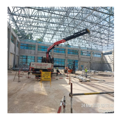 Q345 S355JR Of Q235 S235JR Staal Ruimte Ruimte Knooppunt Voor Staalstructuur Constructie