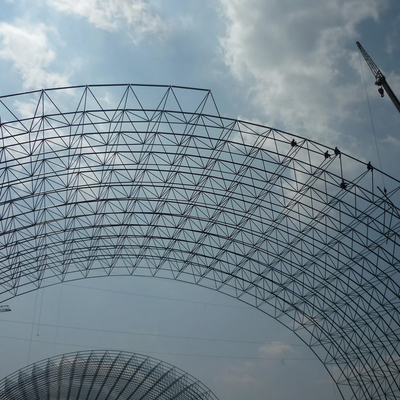 Portal Frame Stadion Stalen Structuur Met Dak Sandwich Panel Eenvoudig Stalen Plaat