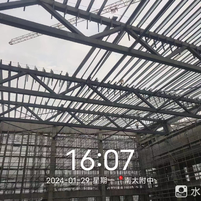 Lichtgewicht en sterk ruimteframe truss voor hoogwaardige structuren