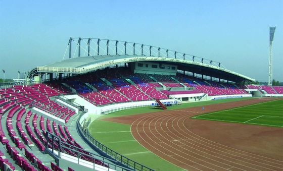 Geprefabriceerde lichtstaalruimteframeconstructies voor buitendaken van stadions