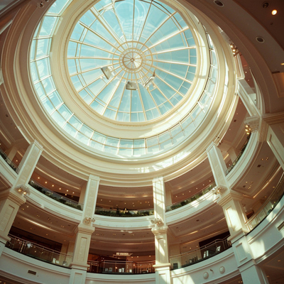 Elegante Sky Roof Dome Skylight Perfect voor Grand Dome gebouwen