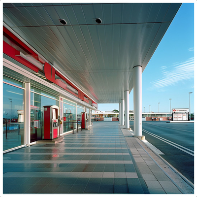 Persoonlijk waterdicht dak, duurzaam en brandwerend tankstations