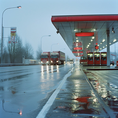 Ontwerp en bouw van tankstations Voorafgebouwde staalconstructie Gunstig gebouw