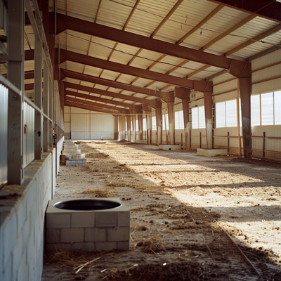 Staalportaalframe voor paardenopleidingsgebieden betrouwbare en veelzijdige paardenfaciliteiten