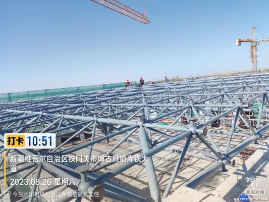 Geprefabriceerd lichtstaal frame Gebouwstructuur met sandwichpaneel