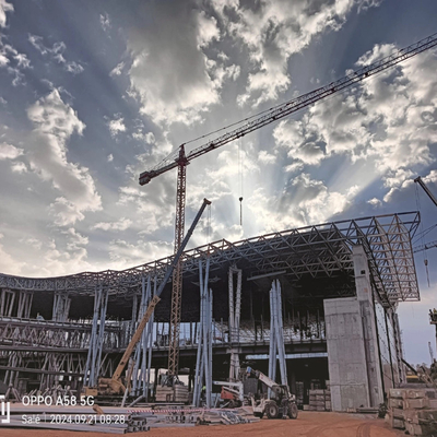 Q355 Staalruimtelijsten Luchthaventerminalgebouw voor grootspanningsgebouw