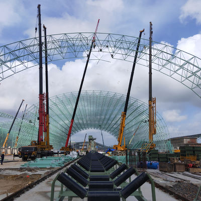 Op Maat Gemaakte Stalen Constructie Magazijn Geprefabriceerde Industriële Schuur