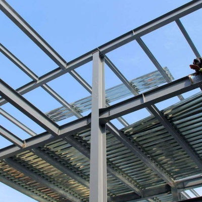 Op maat gemaakte lichtgewicht gegalvaniseerde stalen vakwerkdakconstructie GB-standaard