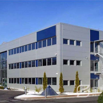 Lichtstalen constructiegebouw voor magazijnwerkplaats GB-standaard