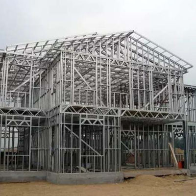 Lichtstalen constructiegebouw voor magazijnwerkplaats GB-standaard