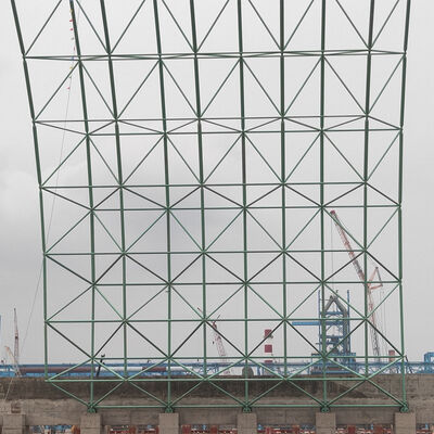 Hoog corrosiebestendig geprefabriceerd stalen truss ideaal voor stalen structuur spoorwegstationprojecten Duurzame en bouwoplossing